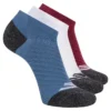 Conjunto de 3 pares de meias de felpa de cano baixo para homem Conjunto de 3 pares de meias de felpa de cano baixo para homem
