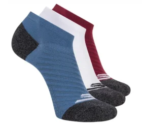 Conjunto de 3 pares de meias de felpa de cano baixo para homem Conjunto de 3 pares de meias de felpa de cano baixo para homem