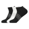 Conjunto de 3 pares de meias desportivas “Black White”