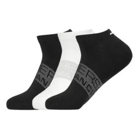 Conjunto de 3 pares de meias desportivas “Black White” Conjunto de 3 pares de meias desportivas “Black White”