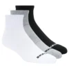 Conjunto de 3 pares de meias desportivas de cano curto Conjunto de 3 pares de meias desportivas de cano curto