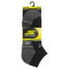 Conjunto de 3 pares de meias masculinas de cano curto em malha felpuda Conjunto de 3 pares de meias masculinas de cano curto em malha felpuda