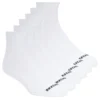 Conjunto de 6 pares de meias Core Quarter grandes Conjunto de 6 pares de meias Core Quarter grandes