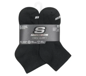 Conjunto de 6 pares de meias Core Quarter Medium Conjunto de 6 pares de meias Core Quarter Medium
