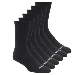 Conjunto de 6 pares de meias curtas Large Core