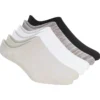 Conjunto de 6 pares de meias curtas para sapatilhas de homem Conjunto de 6 pares de meias curtas para sapatilhas de homem