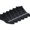 Conjunto de 6 pares de meias de algodão invisíveis