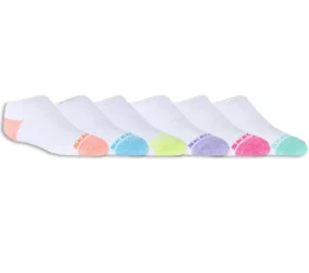 Conjunto de 6 pares de meias de corte baixo para caminhada Conjunto de 6 pares de meias de corte baixo para caminhada
