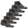 Conjunto de 6 pares de meias de corte baixo sem tecido felpudo Conjunto de 6 pares de meias de corte baixo sem tecido felpudo