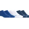 Conjunto de 6 pares de meias invisíveis sem felpa Conjunto de 6 pares de meias invisíveis sem felpa