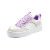 Court High “Branco Bege Roxo”