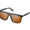 Óculos de sol com armação quadrada e lentes brilhantes Óculos de sol com armação quadrada e lentes brilhantes