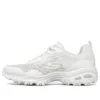 D’ Lites 1.0 Sapatos Baixos de Moda com Solado Grosso Branco