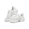 D’ Lites 1.0 Sapatos Baixos de Moda com Solado Grosso Branco