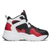 D’ Lites High-Top Preto/Vermelho