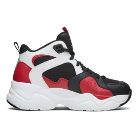 D’ Lites High-Top Preto/Vermelho