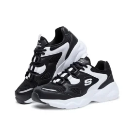 D’ Lites Sapatos Baixos Daddy Branco/Preto