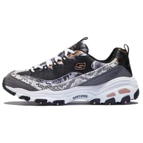 D”Lites – Sapatos baixos Daddy prontos para a passerelle Preto/Roxo