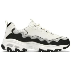 D’ Lites – Sapatos Biggest Fan “Branco Preto”