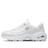 D’ Lites Sapatos Daddy “Branco Prateado”