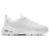 D’ Lites Sapatos Daddy “Branco Prateado”