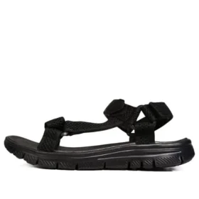 Desporto Casual Sandálias Preto