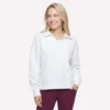 Downtown Cozy Fit de manga comprida com gola Downtown Cozy Fit de manga comprida com gola
