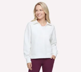 Downtown Cozy Fit de manga comprida com gola