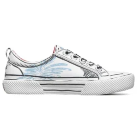 Dr. Seuss x Skechers Bob’s B Wilder Sapatos Casuais Baixos Branco/Azul/Preto