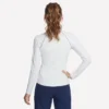Fairway de manga comprida com fecho de 1/4 Fairway de manga comprida com fecho de 1/4