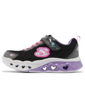 Flutter Heart Lights “Preto Roxo Rosa”