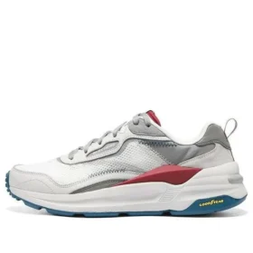 Global Jogger “Branco Cinza Vermelho”