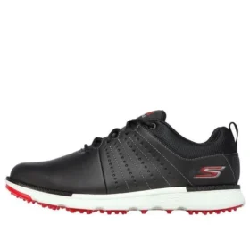 Go Golf Elite Tour Sl Cozy Sapatos Preto Vermelho