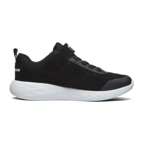 Go Run 600 Low-Top K Preto/Prateado