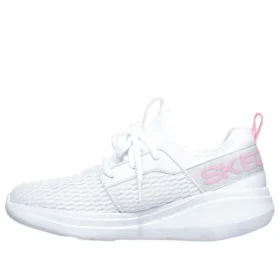 Go Run Fast Bate-baixo Rosa/Branco