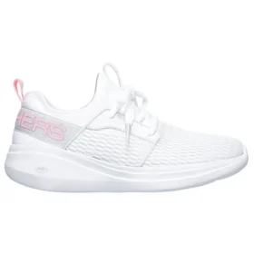 Go Run Fast Bate-baixo Rosa/Branco