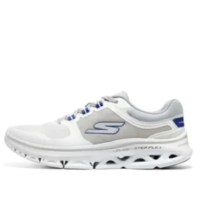 Go Run Glide-Step Flex “Branco Cinza Azul”