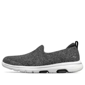 Go Walk 5 Loafers Cinza/Branco