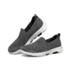 Go Walk 5 Loafers Cinza/Branco
