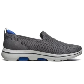 Go Walk 5 Mocassins Baixos Cinza