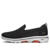 Go Walk 5 Mocassins Baixos Preto/Branco