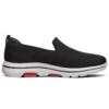 Go Walk 5 Mocassins Baixos Preto/Branco