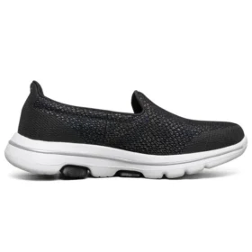 Go Walk 5 Sapatos sem atacadores “Preto Branco”