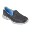 Go Walk 6 Low Loafer Cinza/Azul