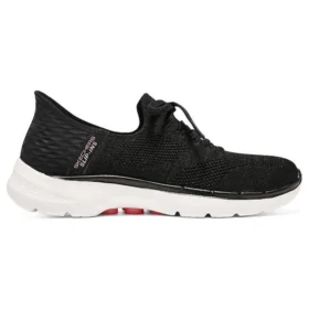 Go Walk 6 Sapatos com atacadores “Black Pink”