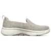 Go Walk Arch Fit “Cinza Vermelho Branco”