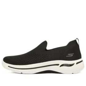 Go Walk Arch Fit Slip on “Preto Branco”