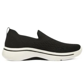 Go Walk Arch Fit Slip on “Preto Branco”