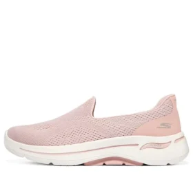 Go Walk Arch Fit Slip on “Rosa Branco”