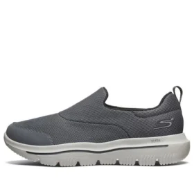 Go Walk Evolution Ultra Low-Top “Cinza Branco”